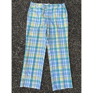 Saturday’s gentlemen‘s britches pastel plaid golf pant made in USA 35-42 waist